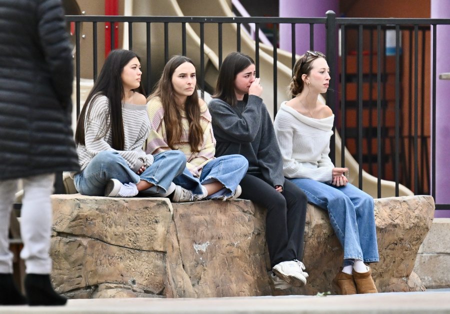 Huntington Beach, CA - January 03: People attend vigil at First Christian Church in Huntington Beach, CA, on Friday, January 3, 2025, for victims of a plane crash in Fullerton on Thursday. (Photo by Jeff Gritchen/MediaNews Group/Orange County Register via Getty Images)