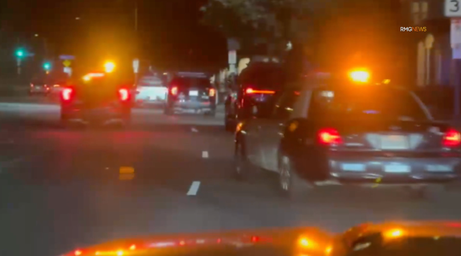 Waymo robbery pursuit