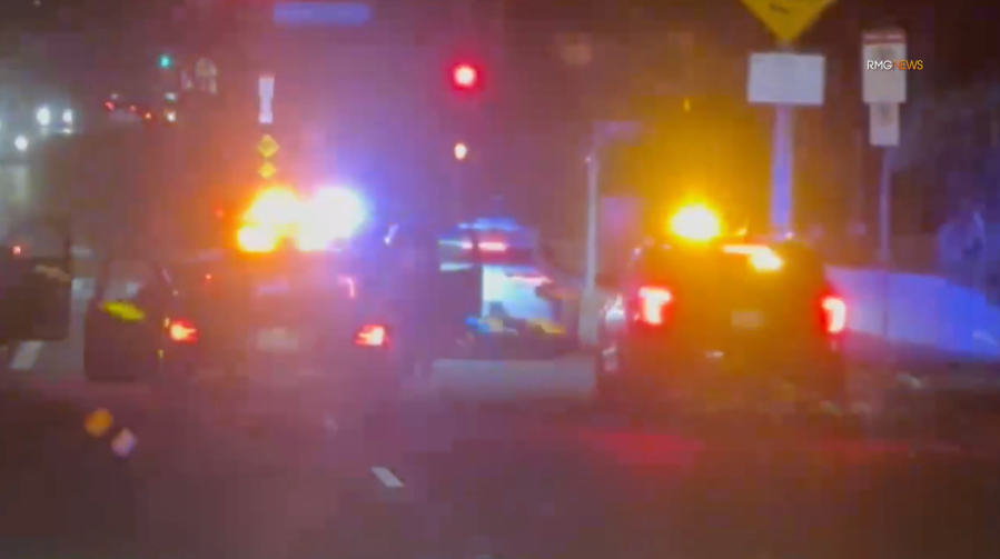 Waymo robbery pursuit