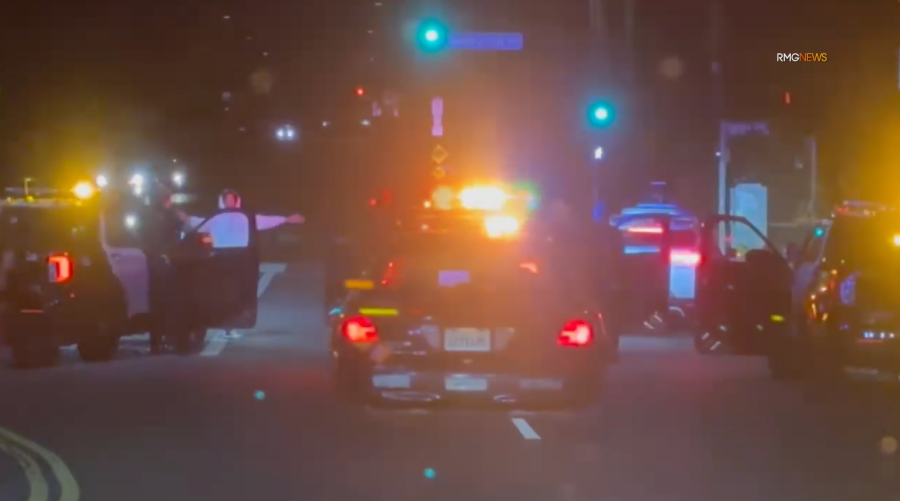 Waymo robbery pursuit