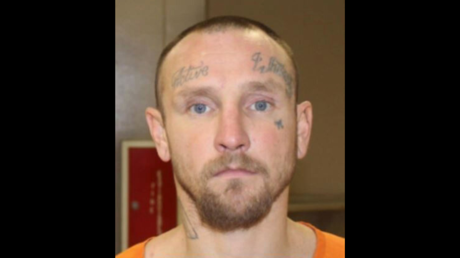 The suspect, Ronalee Barrett Stanberry, 37, is seen in a booking photo from the Fontana Police Department.