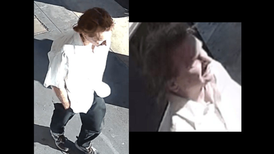 Surveillance footage of the suspect fleeing the scene after a deadly assault in Fontana on Jan. 10, 2025. (Fontana Police Department)