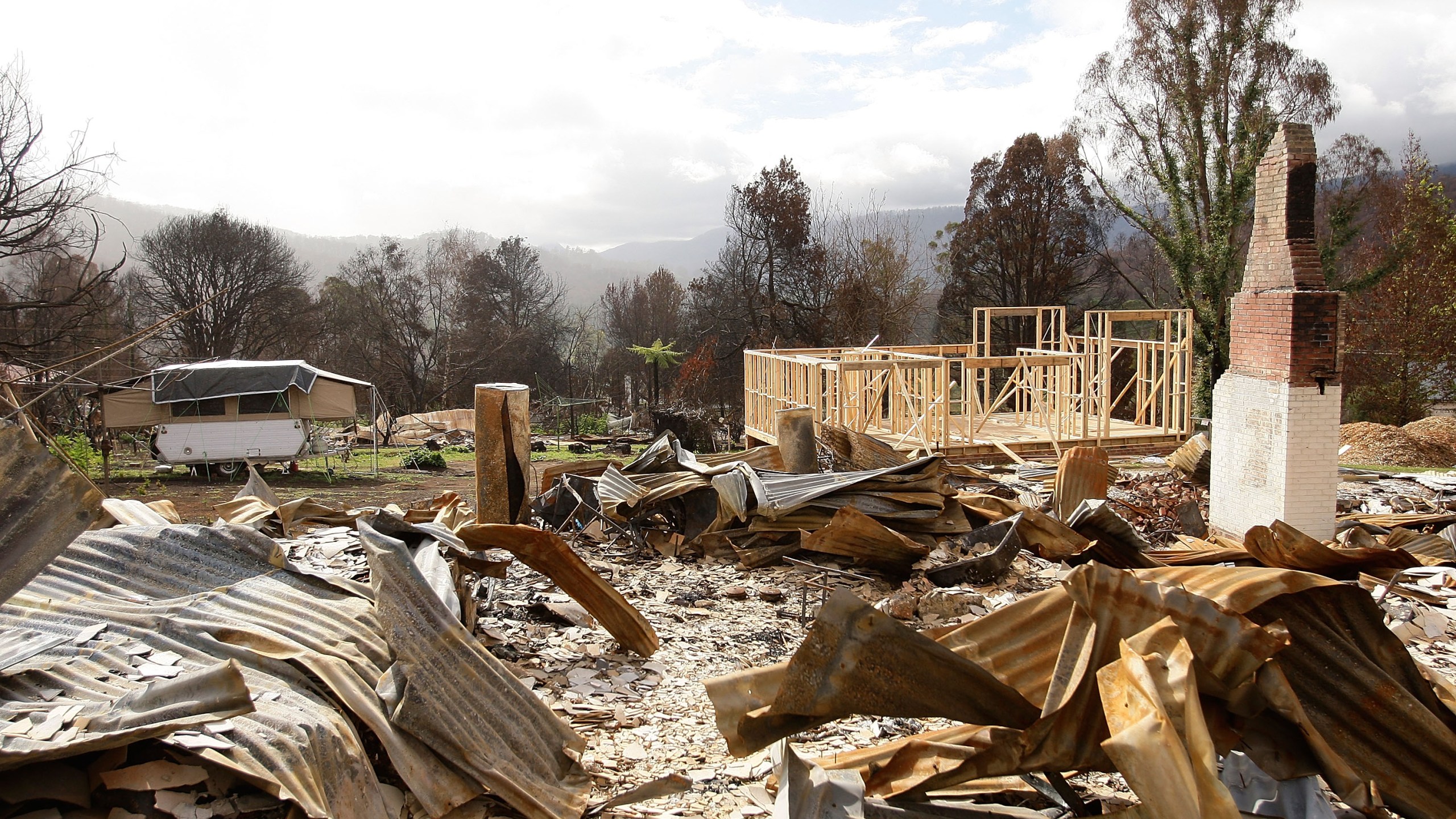 Marysville rebuilds after fire