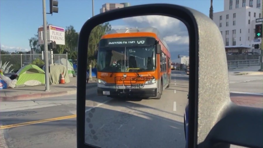 Bus-only lane ticket enforcement