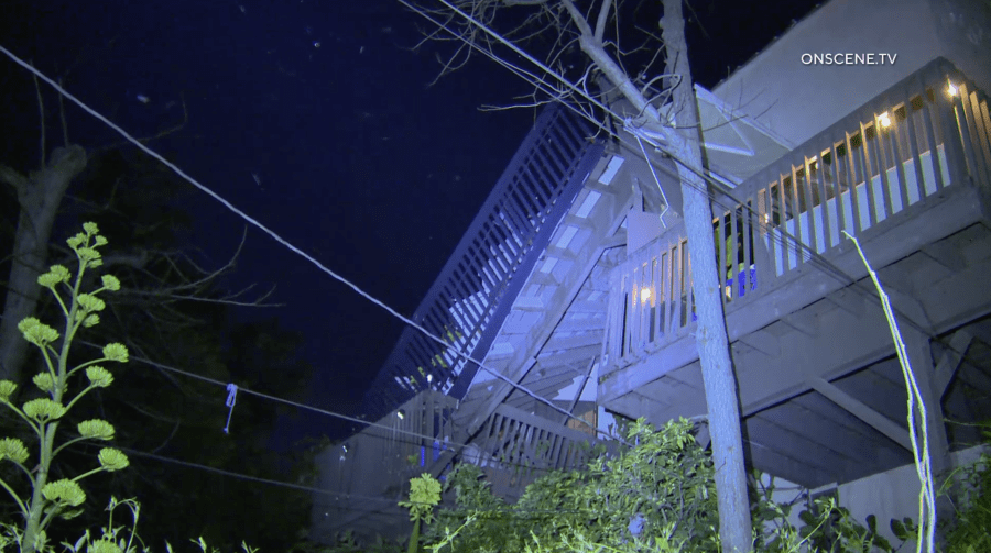 Silver Lake balcony collapse