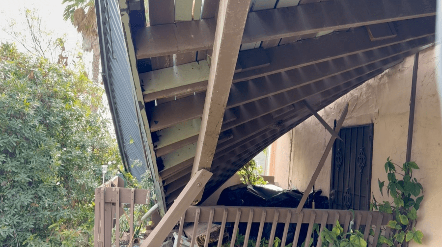 Silver Lake balcony collapse