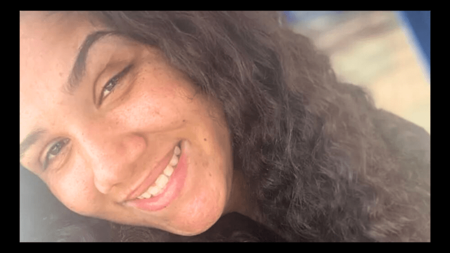 The victim, Asia Guercy, 25, is seen in a family photo. (GoFundMe)