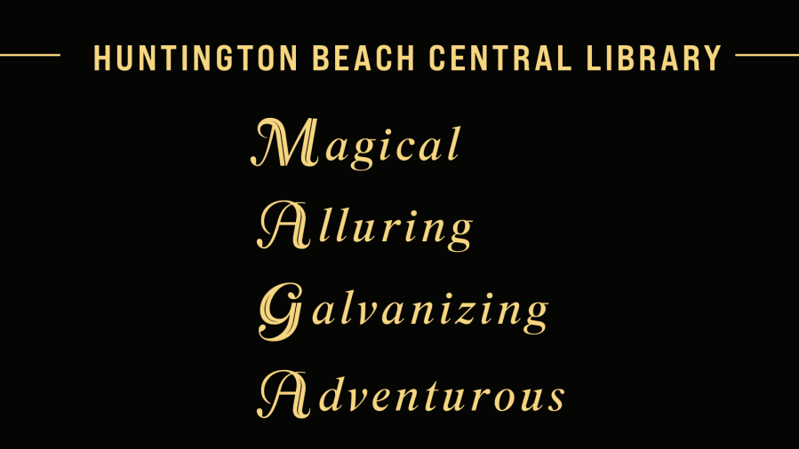 Huntington Beach is set to vote on a plaque that features the acronym MAGA to celebrate the public library's 50th anniversary. (City of Huntington Beach)