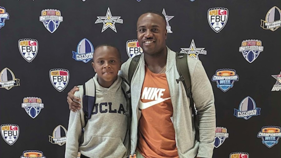 Nnamdi “Deuce” Ohaeri, 13, is seen with his father, Nnamdi Ohaeri, Sr. (Ohaeri Family)