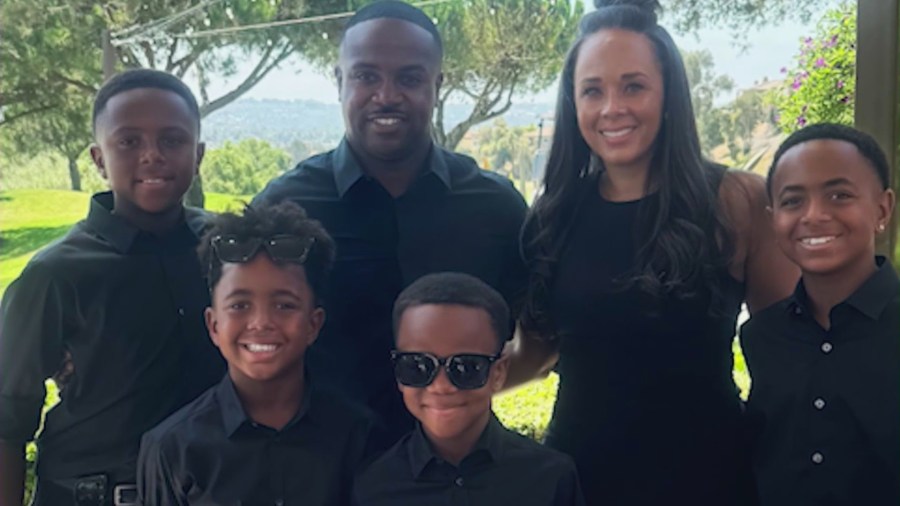 The Ohaeri Family is seen in a personal photo.