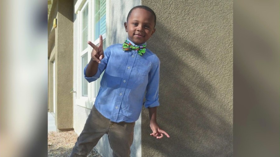 Nnamdi “Deuce” Ohaeri, is seen in a family photo when he was younger.