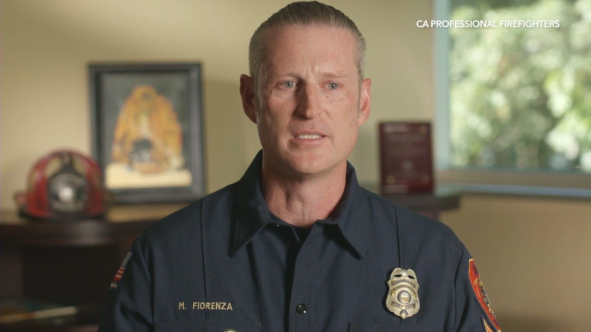 Matt Fiorenza, a retired firefighter-paramedic who spent 22 years with the Anaheim Fire Department, speaks about his mental health struggles and PTSD diagnosis. (California Professional Firefighters)