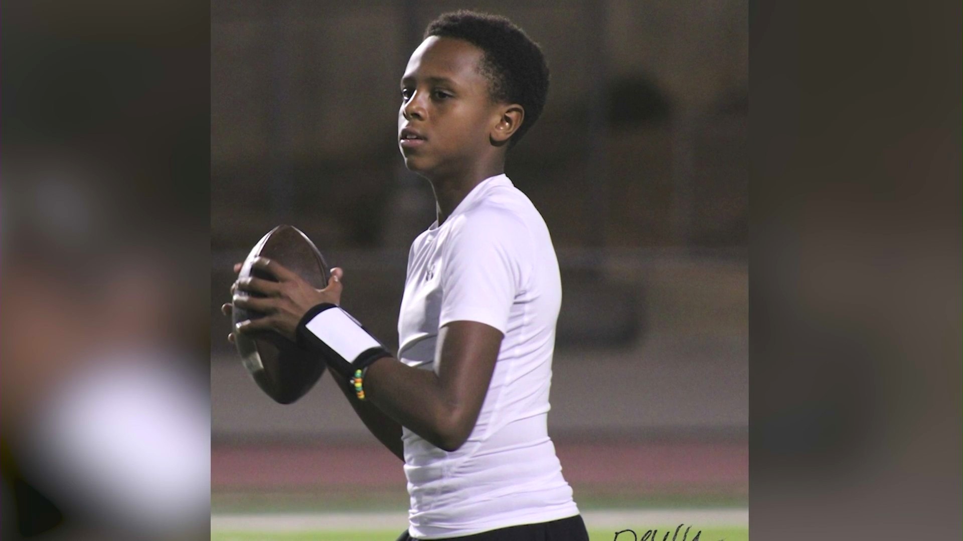 Nnamdi Ohaeri, known as "Deuce," was passionate about playing football. (Ohaeri Family)