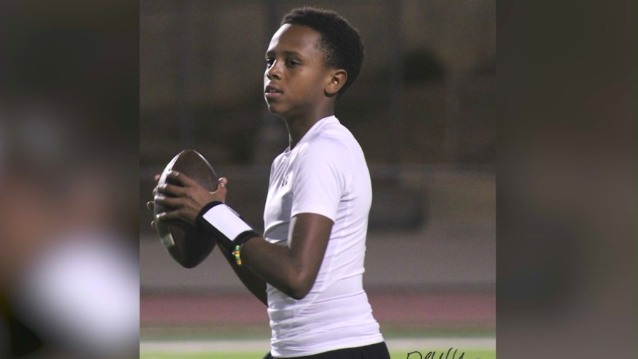 Nnamdi Ohaeri, known as "Deuce," was passionate about playing football. (Ohaeri Family)