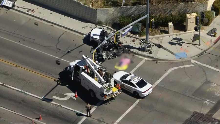 Victorville deputy crash