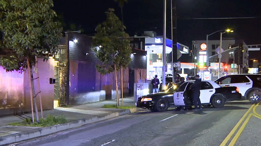 East Hollywood recording studio shooting