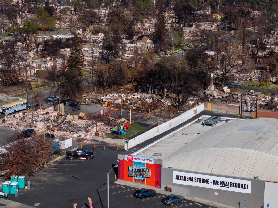 Eaton Fire in Altadena