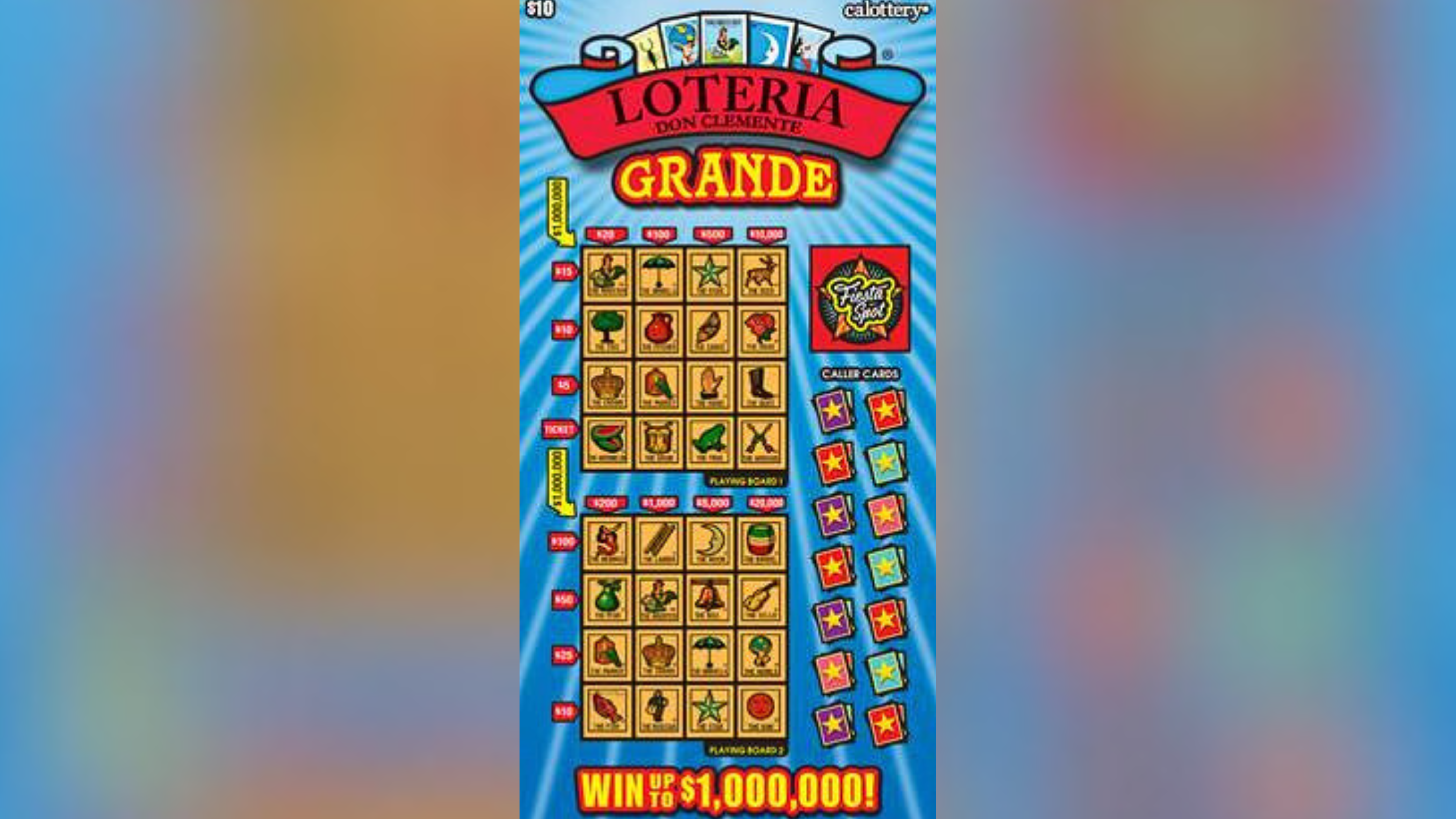 Loteria Grande scratcher