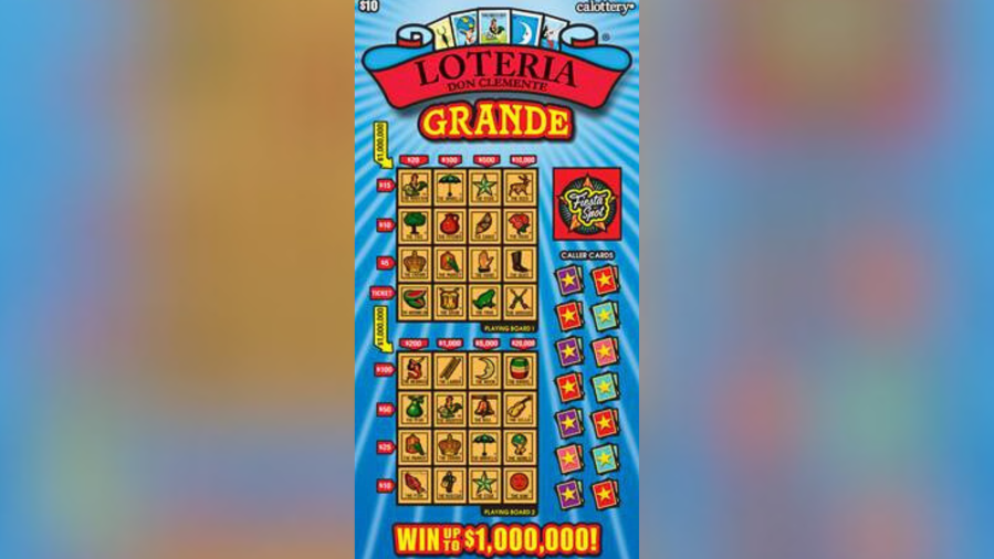 Loteria Grande scratcher