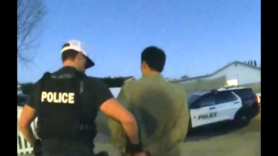 The suspect, Fusong Lun, 44 from Monterey Park, was arrested for allegedly operating a brothel at a home in Irvine. (Irvine Police Department)