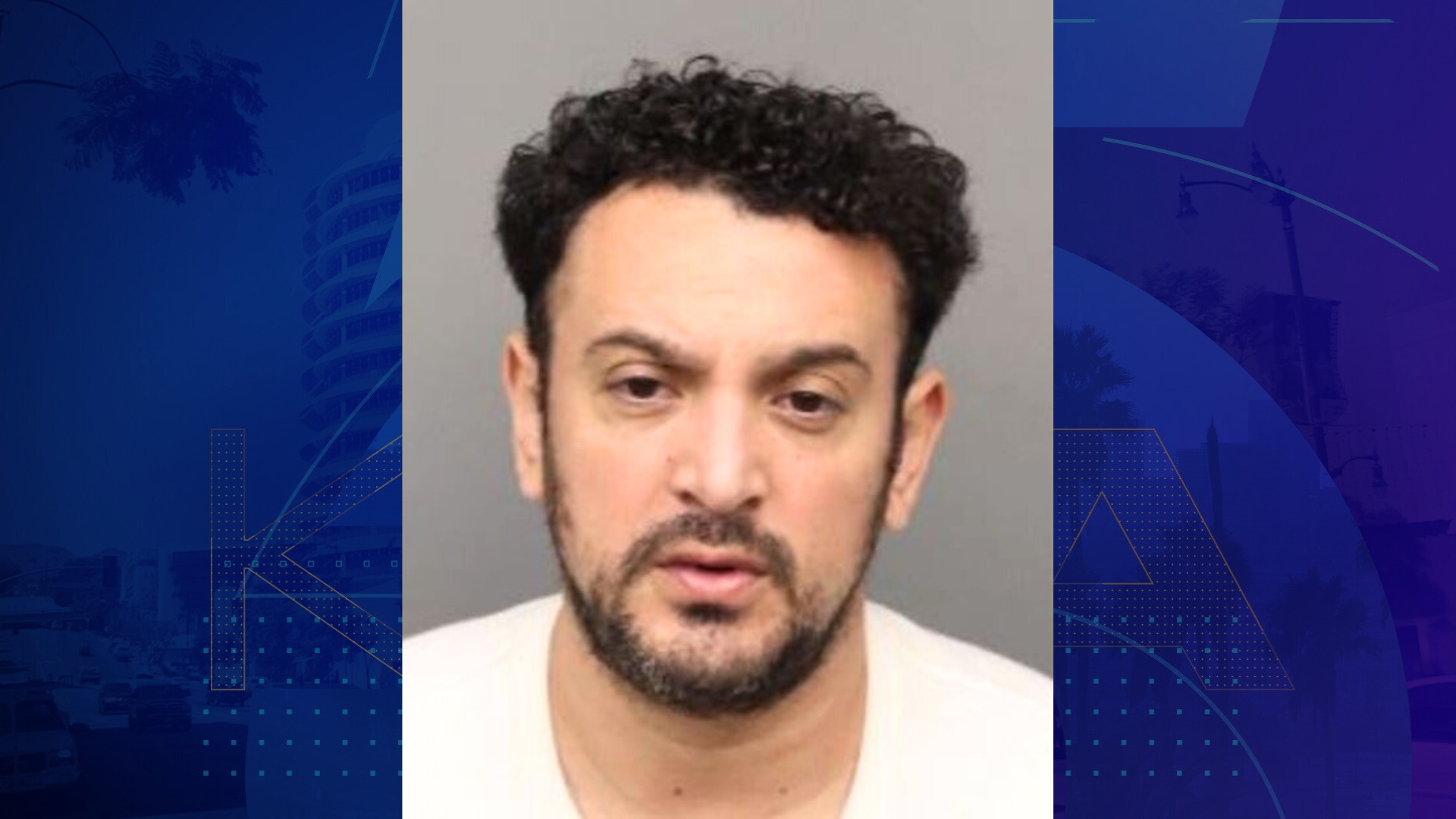 Jimmy Perez, 39, of Hacienda Heights, is seen in a booking photo from the Riverside County Sheriff’s Office.