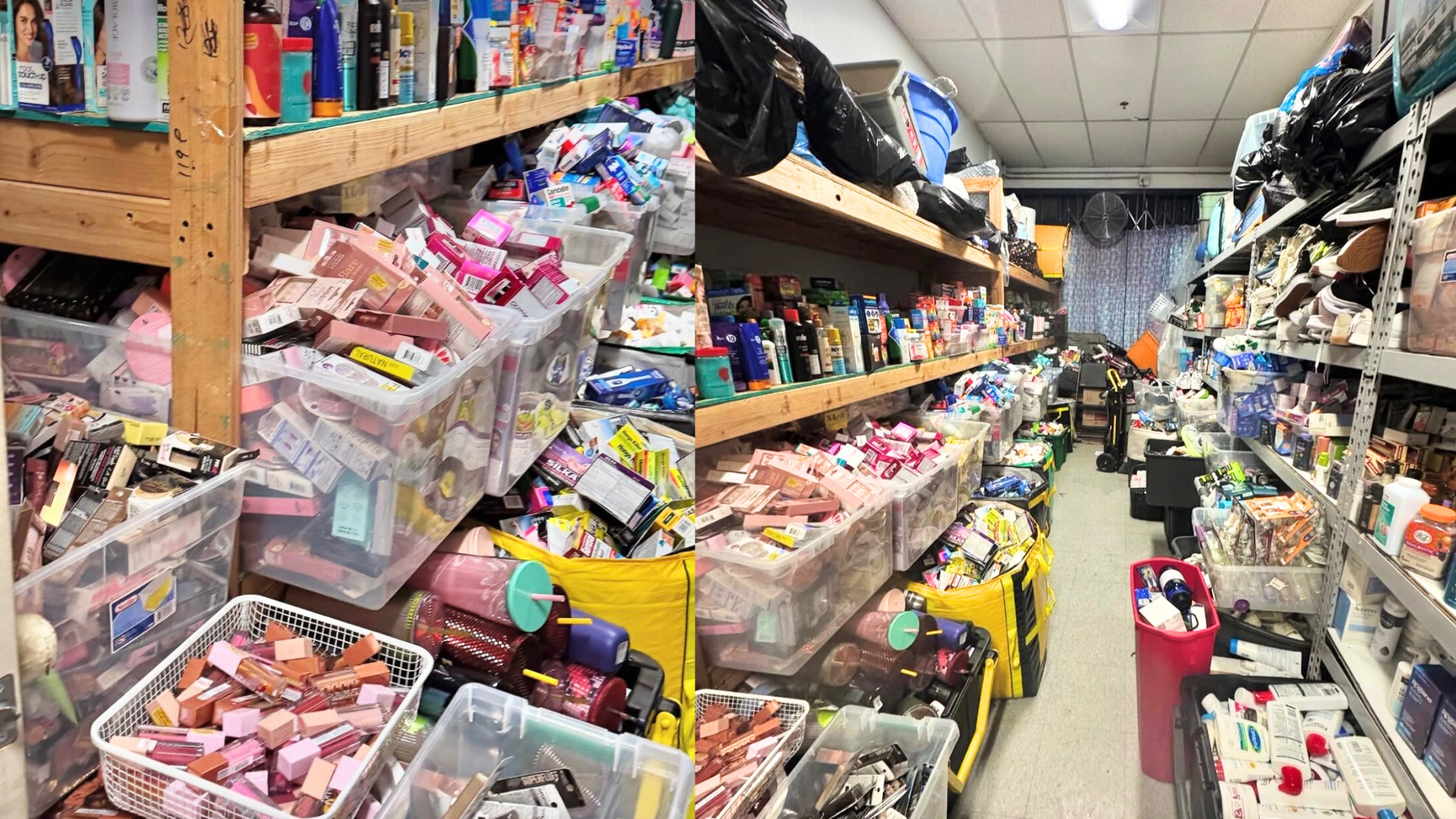 Police discovered around $300,000 worth of stolen merchandise in a massive retail theft bust at a store in L.A.’s Westlake neighborhood on March 5, 2025. (Los Angeles Police Department)