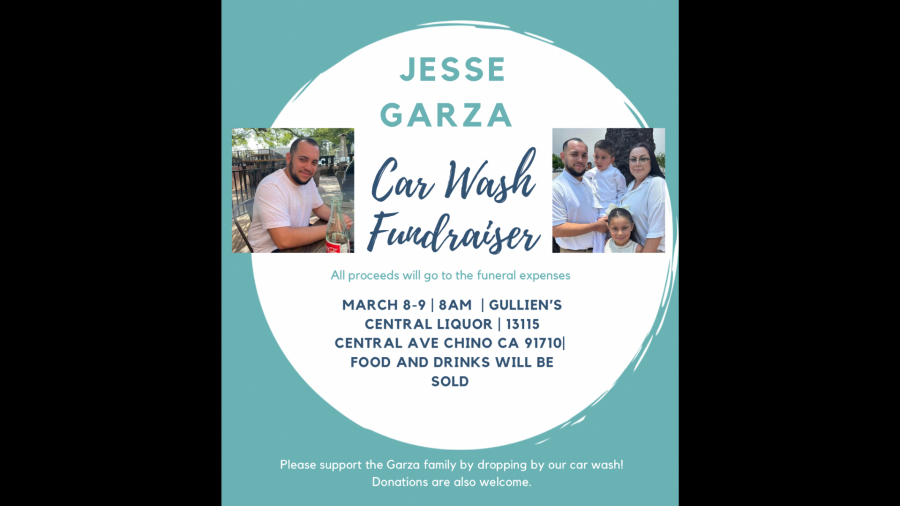 The victim's friends and family are working to raise money for his funeral by hosting a car wash fundraiser in Chino on March 8-9, 2025. (KTLA)