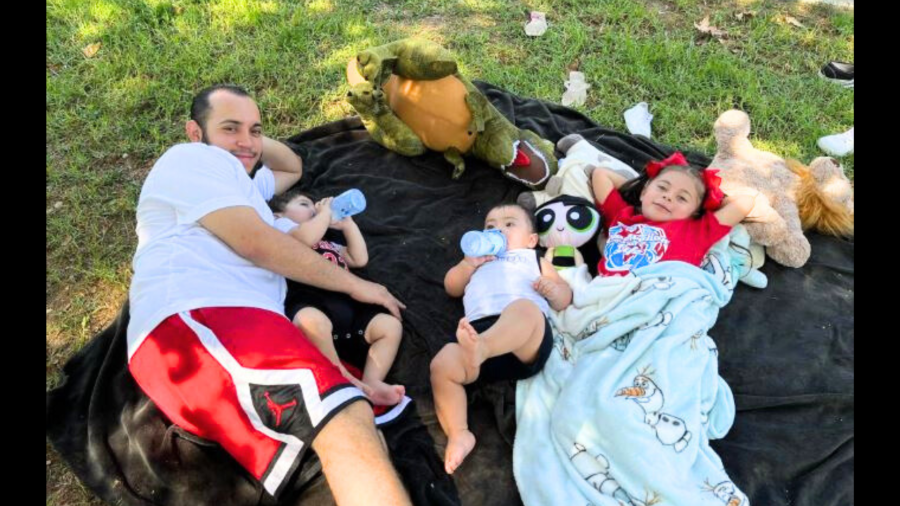 Jesse Garza is seen with family. (Garza Family)