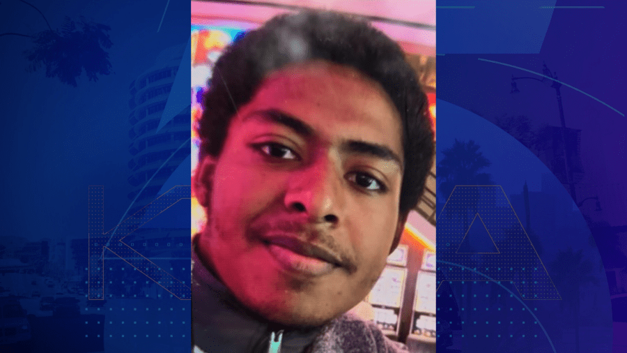 Emmanuel “Manny” Boamah, 21, was reported missing on March 23, 2025. He is seen in a photo provided by the Los Angeles County Sheriff’s Department.