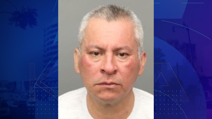 Ricardo Castro, 51, is seen in a booking photo from the Riverside County Sheriff’s Office.