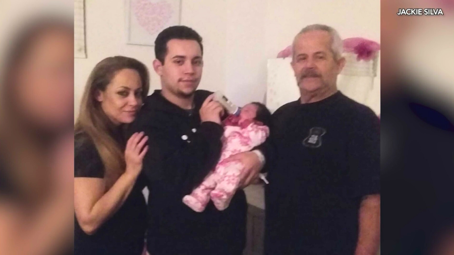 Jesse Garza is seen with family. (Garza Family)
