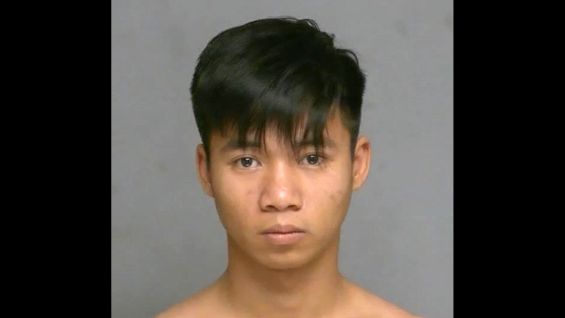 The suspect, Chan Tham Giang, 19, is seen in a booking photo from the Garden Grove Police Department.