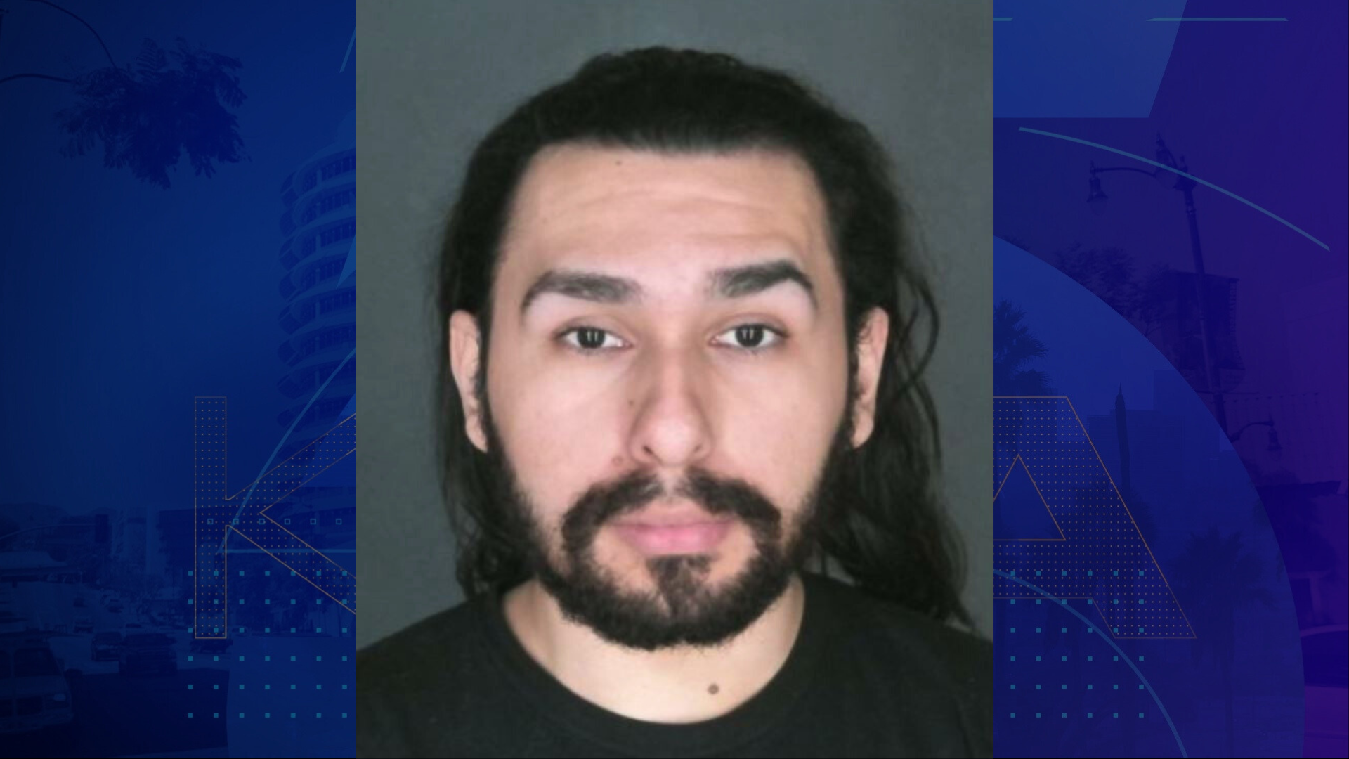 Brandon Gonzalez, 23, from Hesperia, is seen in a March 5, 2025, booking photo from the San Bernardino County Sheriff's Department.