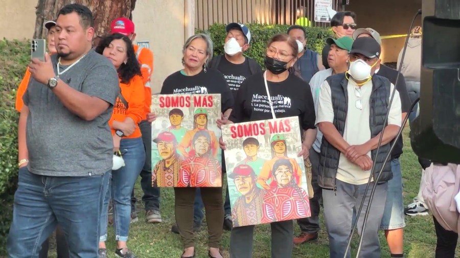 Residents of an Altadena apartment complex damaged by the Eaton Fire are speaking out after they say their units remain unlivable and are posing a danger to their health. (KTLA)