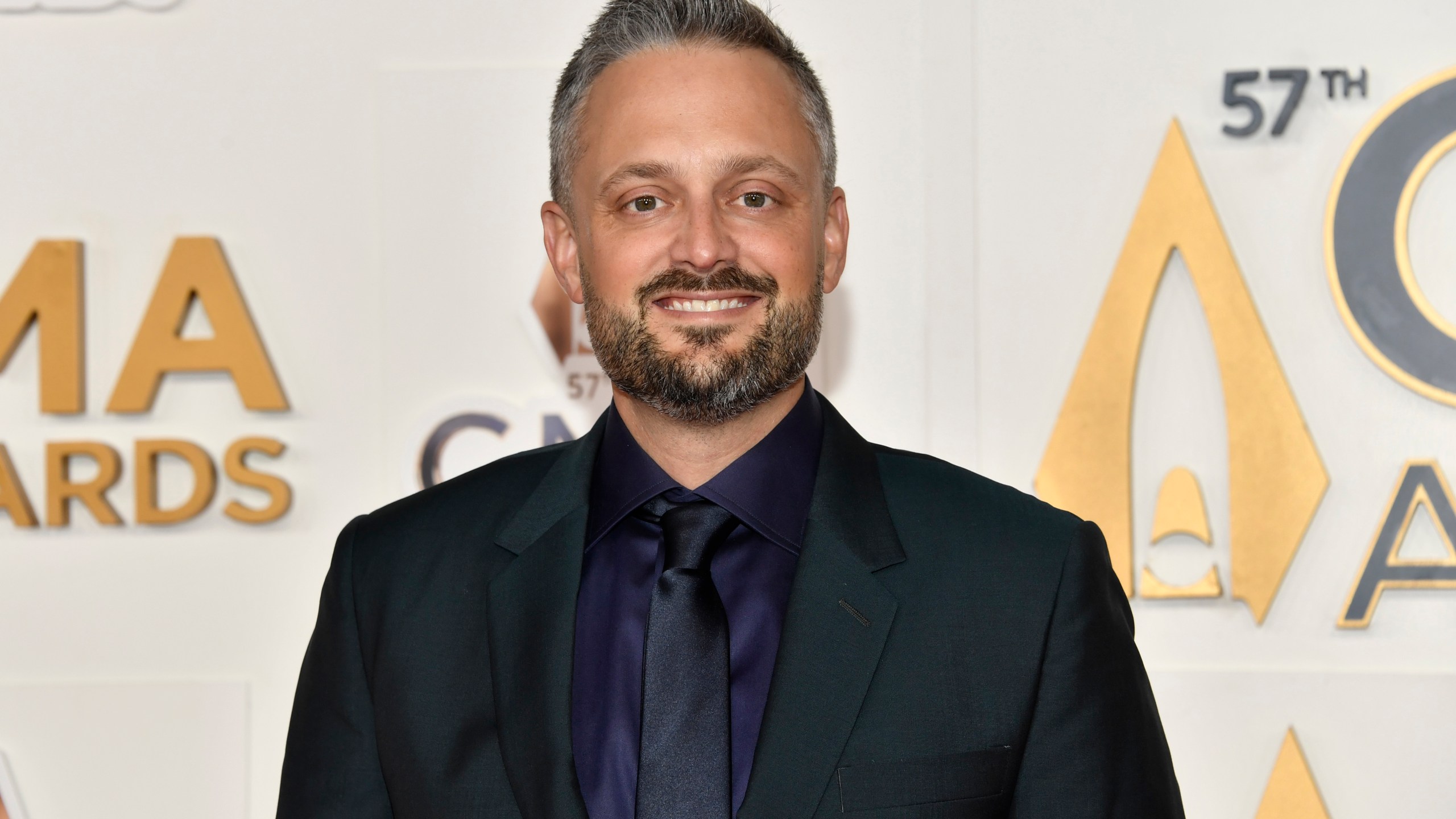 FILE - Nate Bargatze appears at the 57th Annual CMA Awards in Nashville, Tenn., on Nov. 8, 2023. (Photo by Evan Agostini/Invision/AP, File)