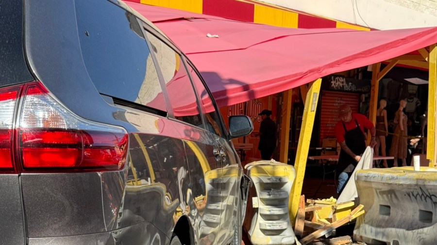 DTLA crash into crowd