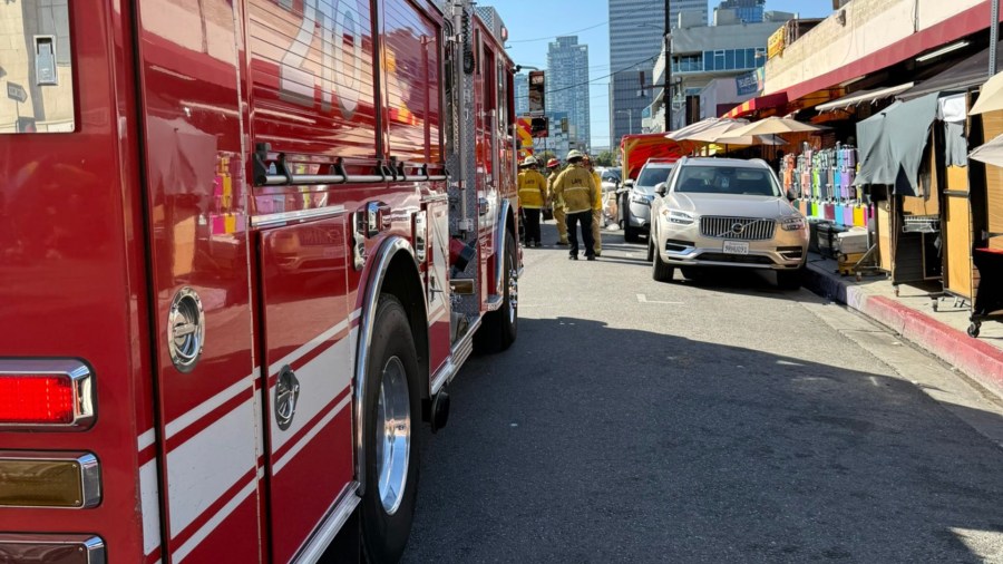 DTLA crash into crowd