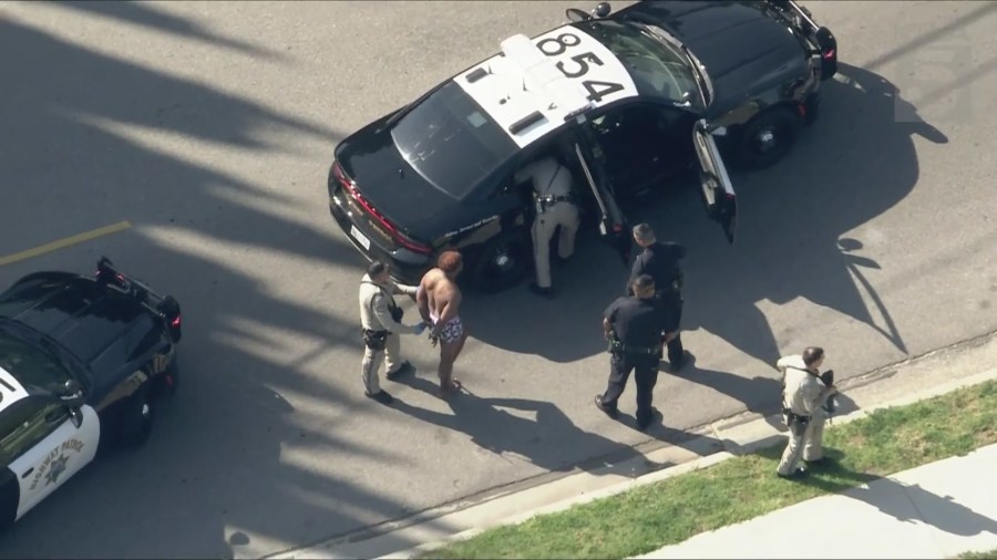 Eagle Rock crash and manhunt