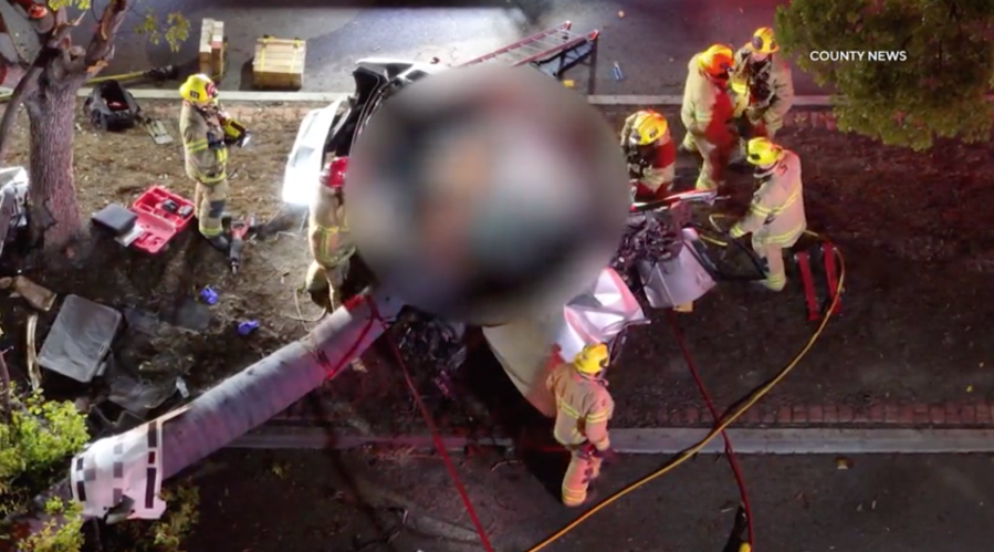 Fatal Santa Ana crash