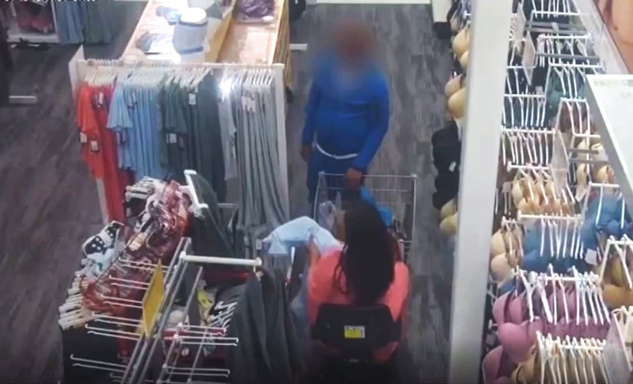 A family of three was arrested for retail theft after ransacking a Target store in Upland on April 16, 2025. (Upland Police Department)