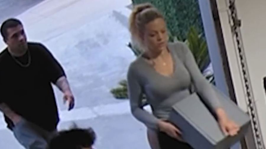 Two suspects were arrested on April 10, 2025 for allegedly stealing over $500,000 worth of rare sports cards and sports memorabilia from local shops. (El Segundo Police Department)