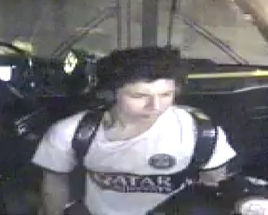 Los Angeles police released security images from an April 12, 2025 sexual assault on a Metro bus in East Hollywood. (Los Angeles Police Department)
