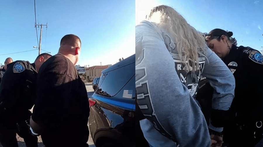 Two suspects were arrested on April 10, 2025 for allegedly stealing over $500,000 worth of rare sports cards and sports memorabilia from local shops. (El Segundo Police Department)