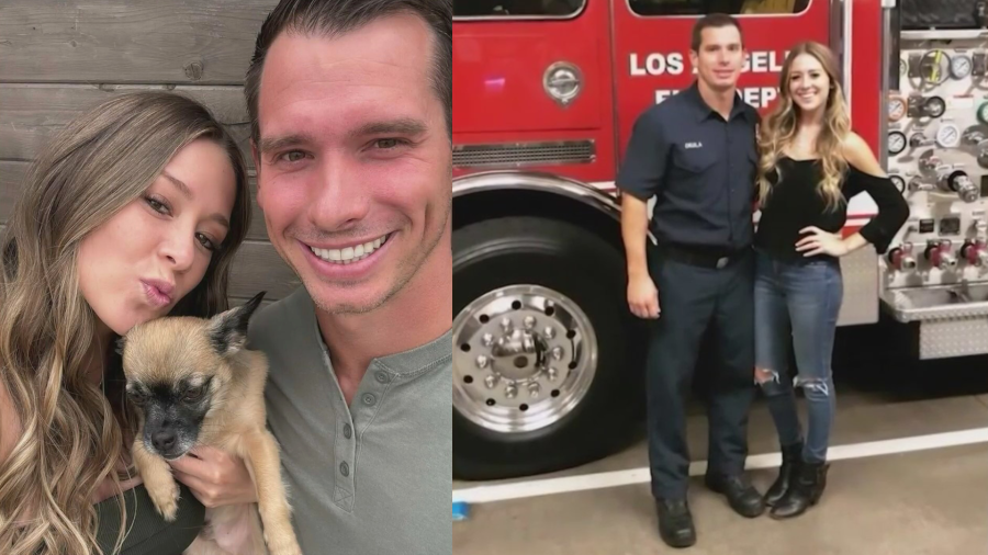 Hailey and Matt Okula are seen in family photos. (Okula Family)