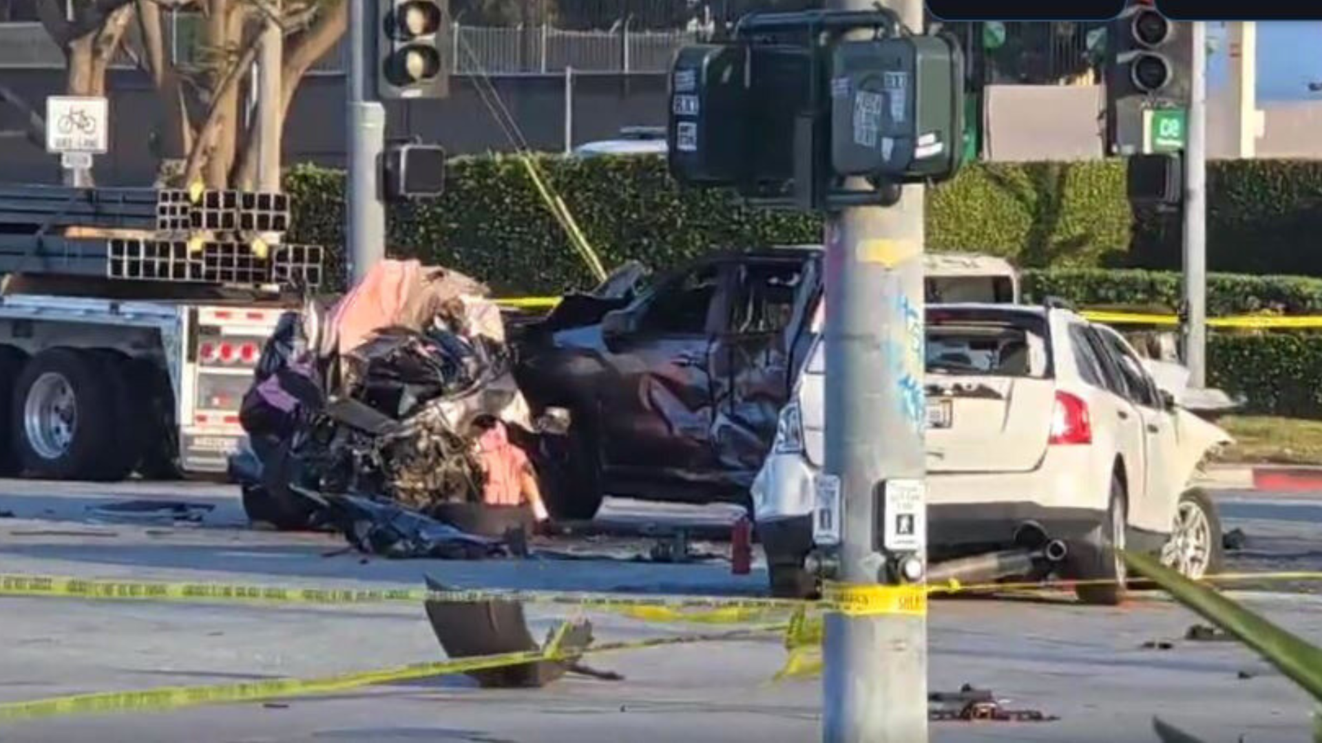 One person was killed and three others were hospitalized after a multi-vehicle crash in Carson on April 11, 2025. (Citizen)