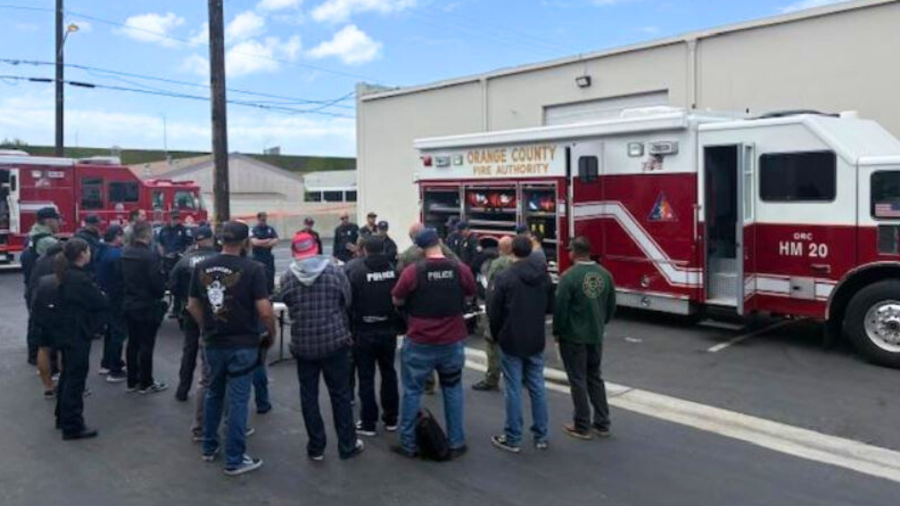 An investigation is underway after officers discovered an illegal undercover drug lab in a commercial building in Westminster on April 25, 2025. (Westminster Police Department)