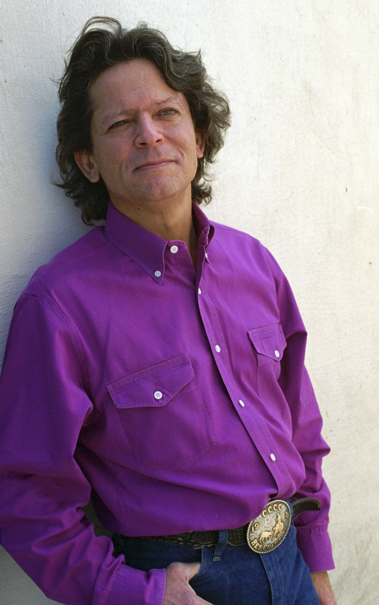 FILE - Johnny Rodriguez poses for a photo in Nashville, Tenn., July 3, 1996. (AP Photo/Christopher Berkey, File)