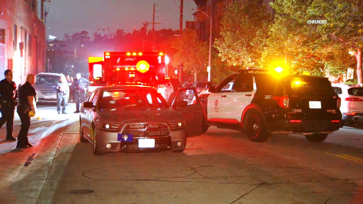 Two suspects fled on an electric scooter after shooting a man inside his car in the Lincoln Heights neighborhood on May 17, 2025. (KNN)