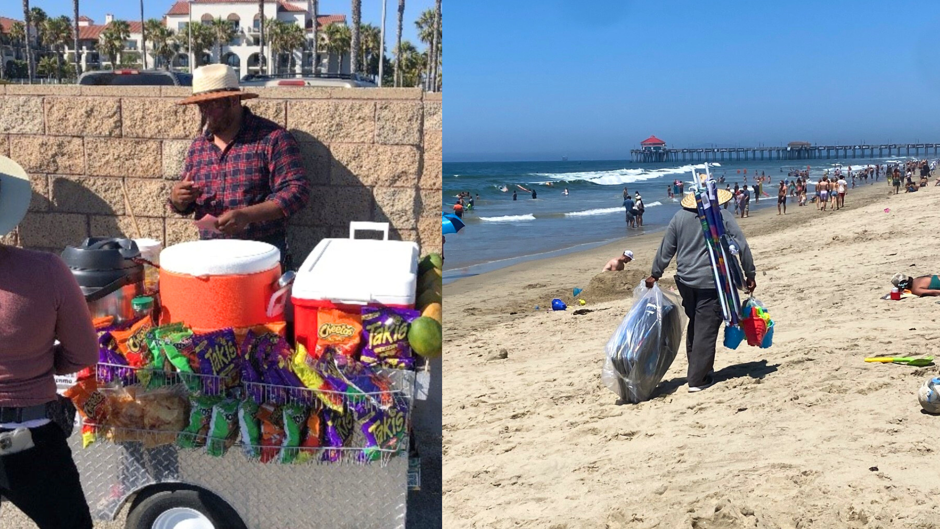 Street and sidewalk vending at Huntington Beach and surrounding areas are prohibited as city officials look to crack down on the activity during the busy summer months. (Huntington Beach City)