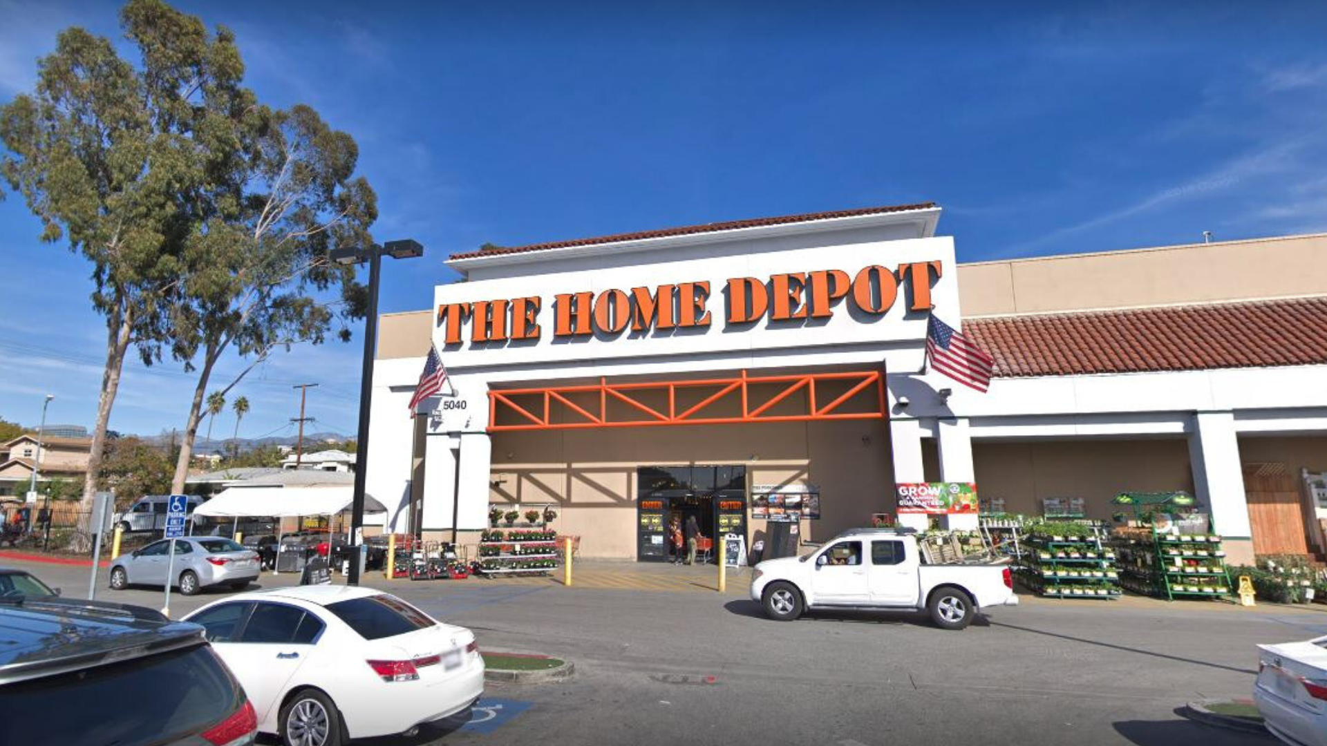Home Depot store at 5040 San Fernando Road in Glendale, California. (Google Maps)